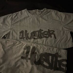 Kids Gray Graphic Tee